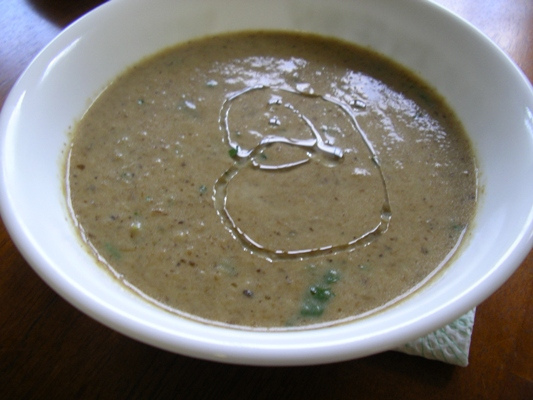 Cremige Waldpilzsuppe